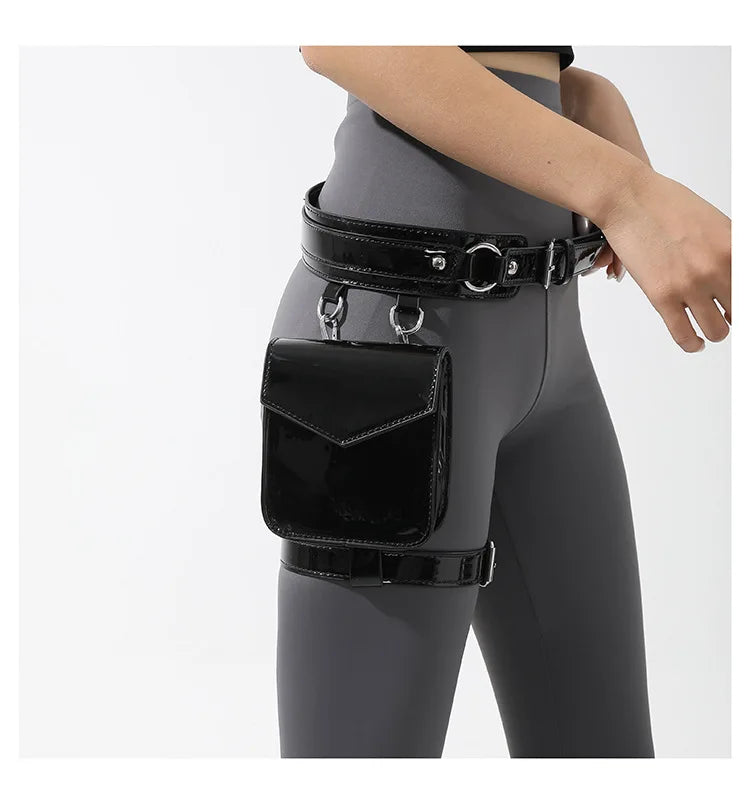 Belt Bag Mini Bag Waist Bag Leg Bag Sports Fitness Running Bag With Yoga Pants Headset Lipstick Bag Fanny Pack Purse Waist Pack
