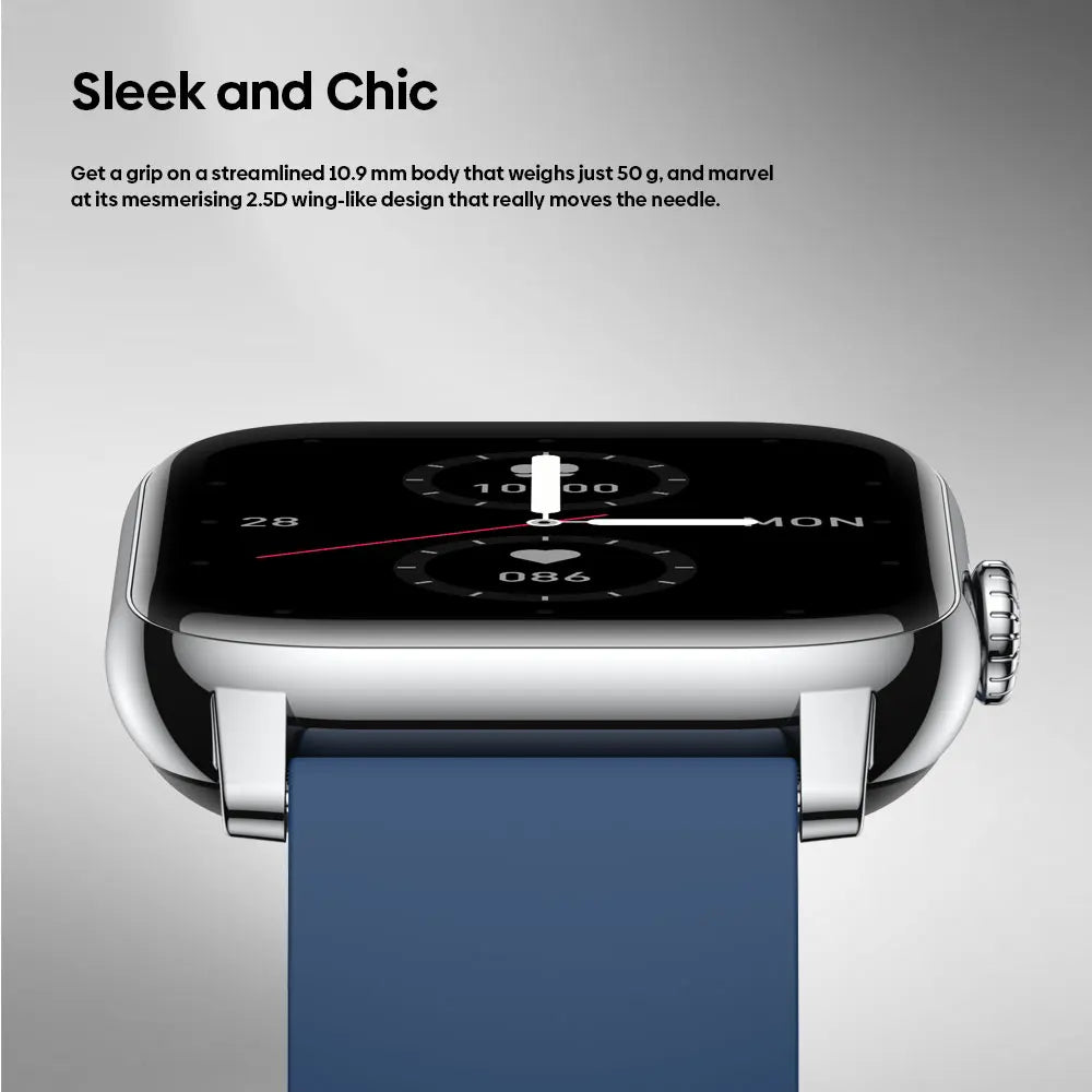 Zeblaze Btalk PRO Voice Calling Smart Watch 1.91'' HD Display Heart Rate SpO2 & Stress Monitor Multiple Sports Modes Smartwatch