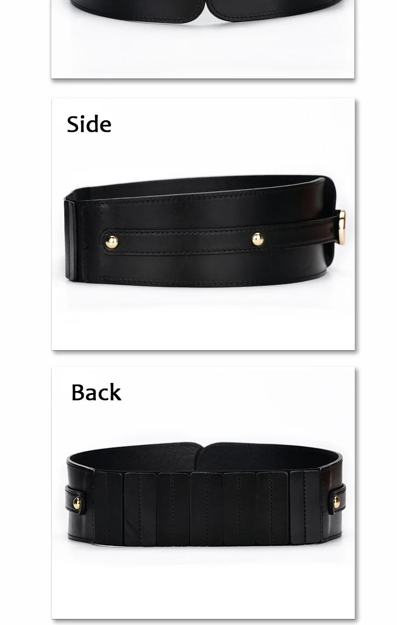 Corset Wide Leather Belt Is The Perfect Accessory/Leather Waist Belt For Women/Wide Waist Belt/Gift For Girlfriend