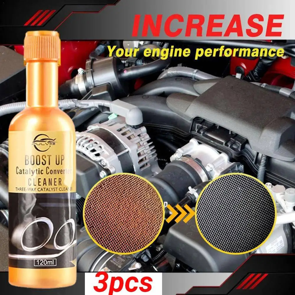3pcs 120ML  Car Catalytic Converter Cleaners Automobile Cleaner Catalysts Easy To Clean Engine Accelerators CSV