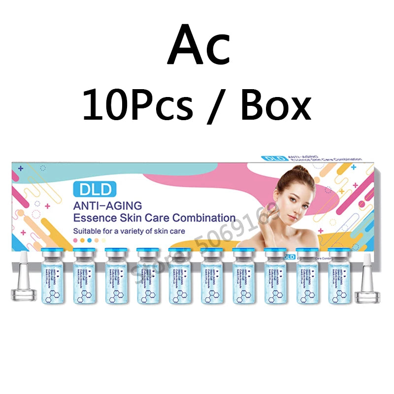 10 vials Korean 5ml BB Cream Glow Beginner Starter Kit Facial Moisturising Sunscreen Essence Foundation Cream Skin Care