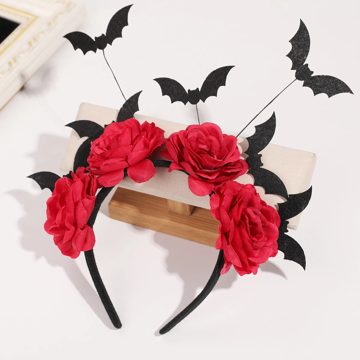 1 Piece of Halloween Costume Accessories, Headbands, Hair Accessories, Bat Headbands, Girl Role-Playing Headbands