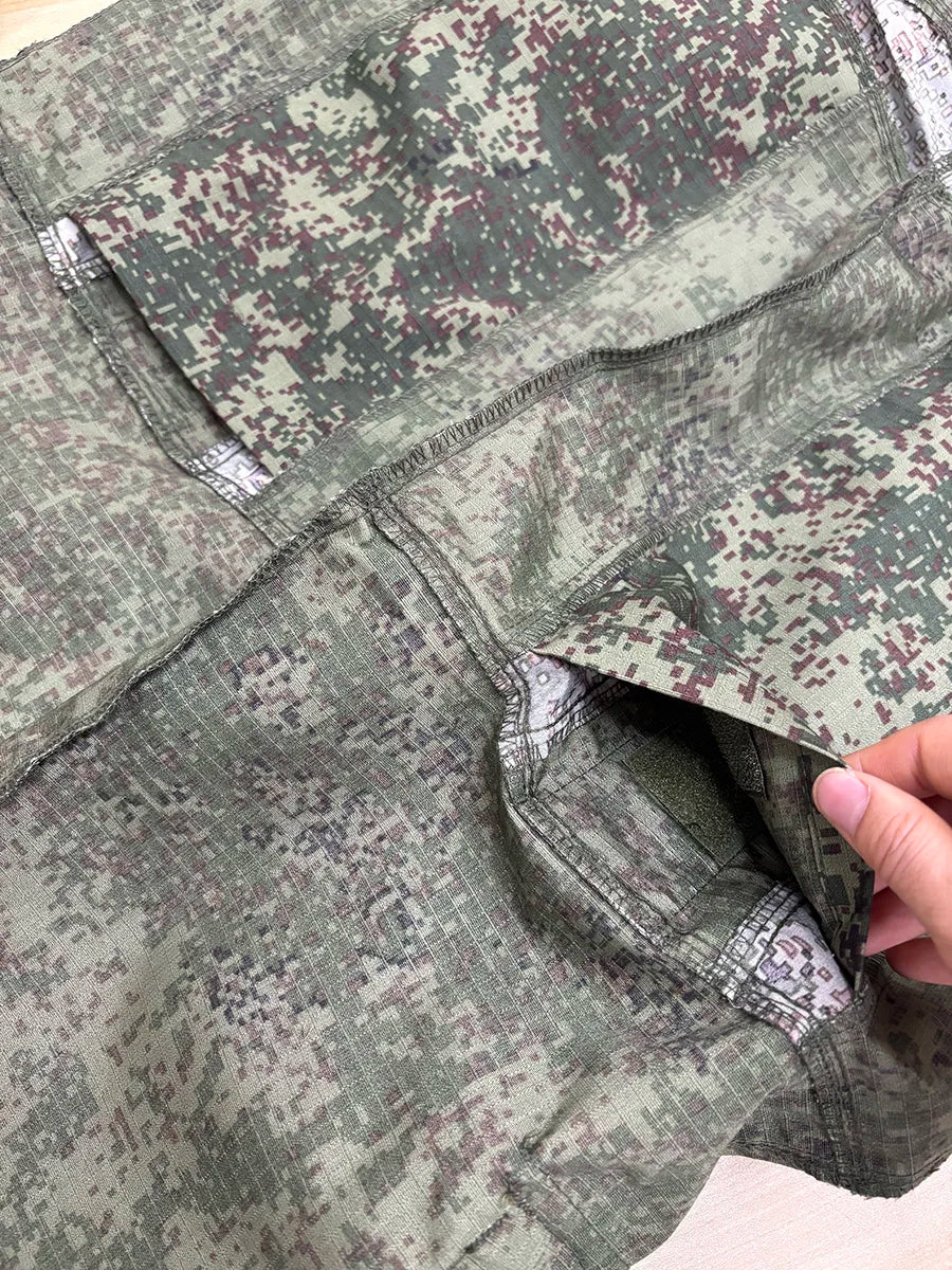 Outdoor Sports Tactics Hunting Training Set CP Camouflage EMR VKPO Suit Tactical Coat Top Tactical Pants Man Combat Shirt