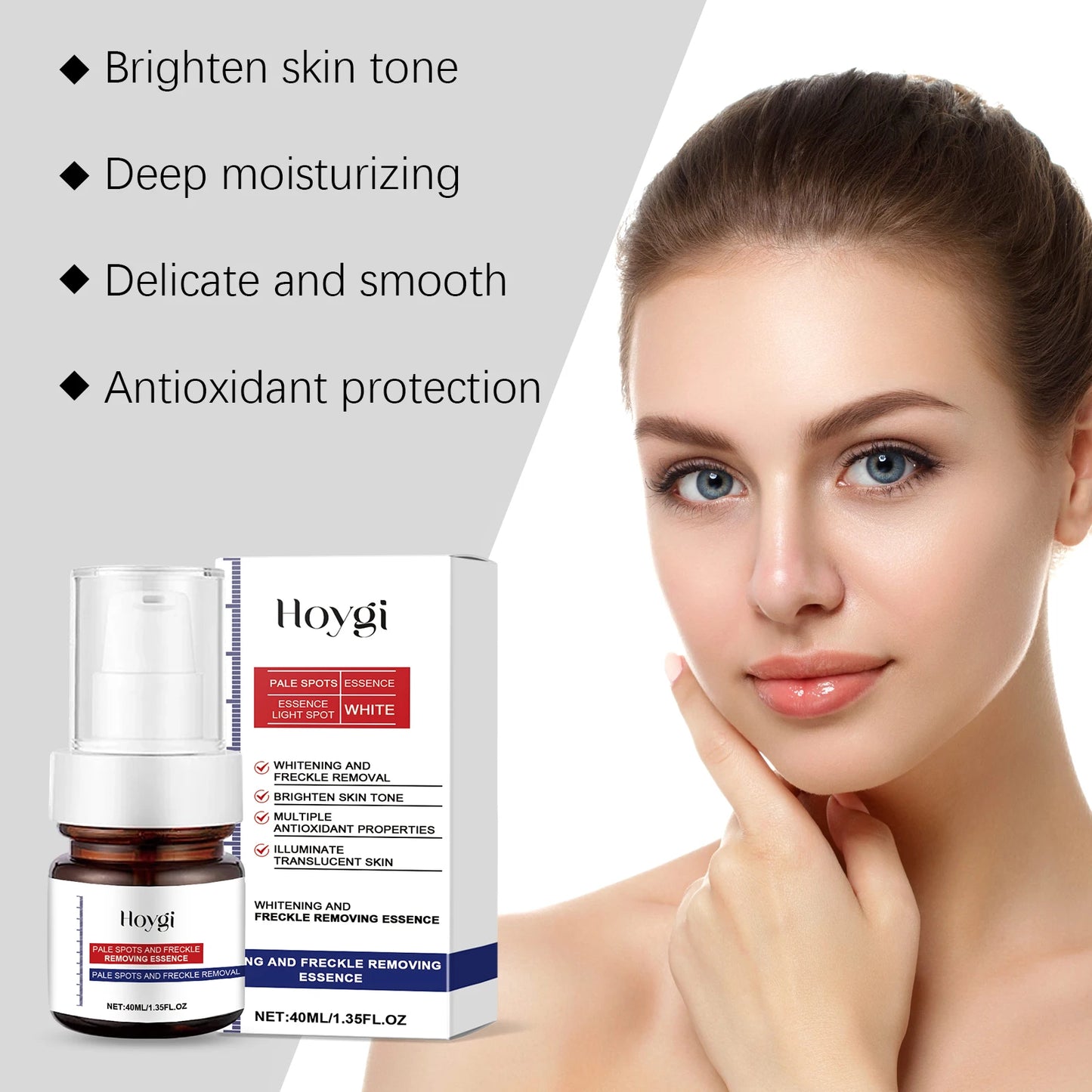 Hoygi Vitamin C whitening walnut Cream, moisturizing, gentle care for the skin, moisturizing and brightening skin care cream