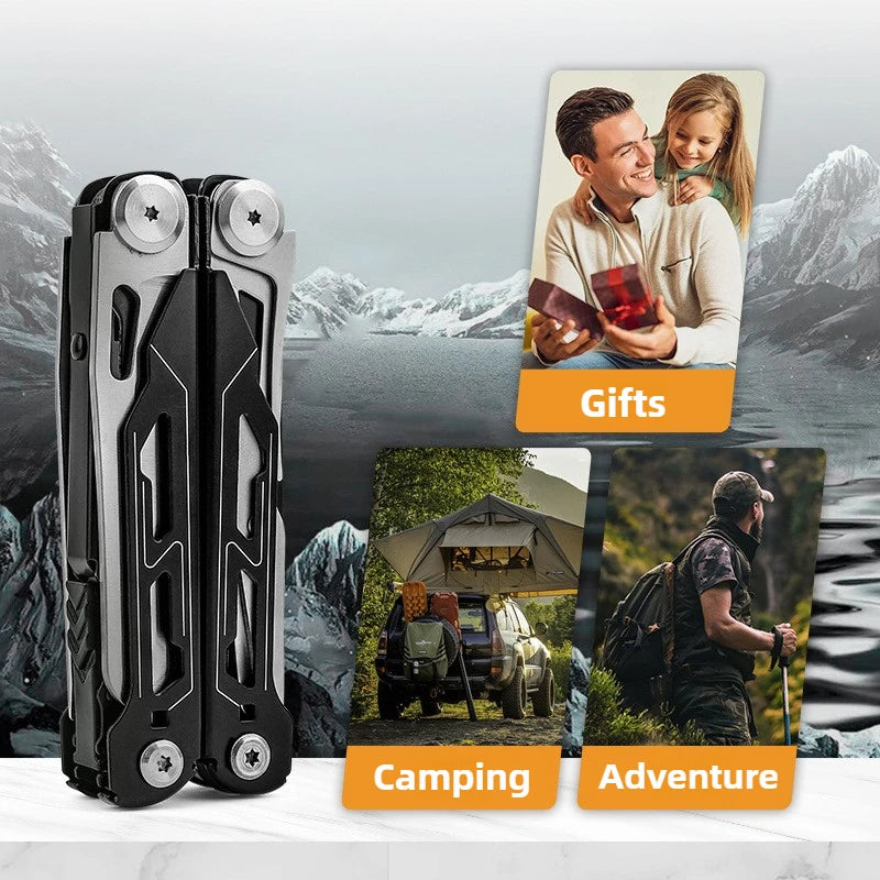 Multitools Pliers Stainless Steel Folding Tool Pliers Outdoor Camping Survival Portable Pocket Tools Multipurpose Manual Tools