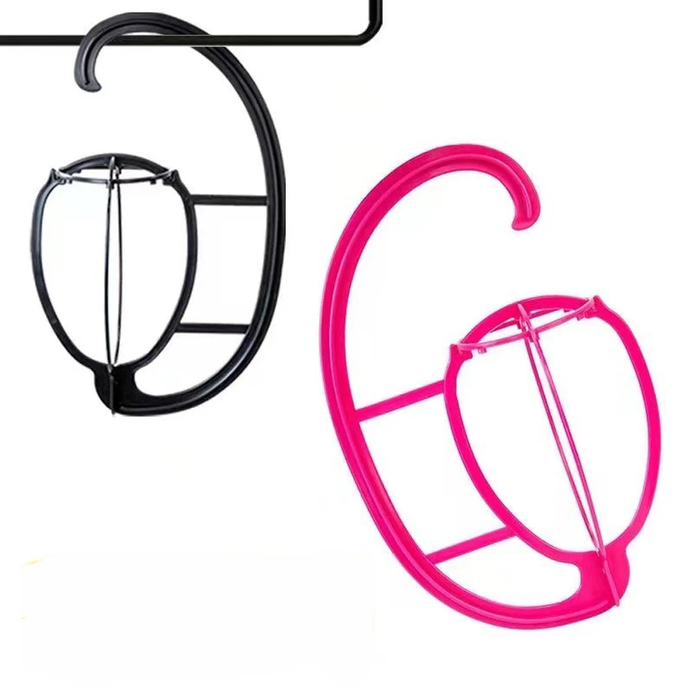 Multiple Wig Stand Holder Hanging Hair Extensions Wigs Accessories Organizer Storage Solution for Beauty Care