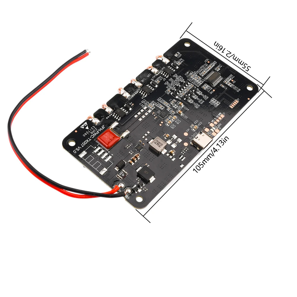 Wireless Car Charger 3 Coil Motherboard pcba 15W Fast Charging high-Power Wireless Charger Transmitter Module 12V-24V Input