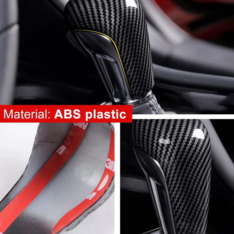 Car Gear Shift Knob Gear Head Cover Trim Sticker For Mazda 3 BP Axela CX-30 CX30 CX-50 CX50 2019 2020 2021 2022 2023 2024 2025