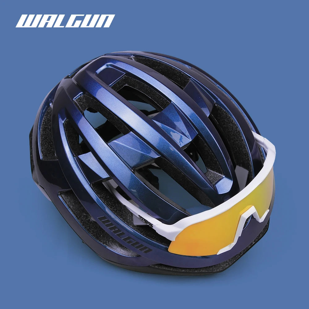 WALGUN New Ultralight Cycling Helmet Safety Cap Bicycle Helmet for Racing Bike Equipments Road MTB Adult Bike Helmets 240g