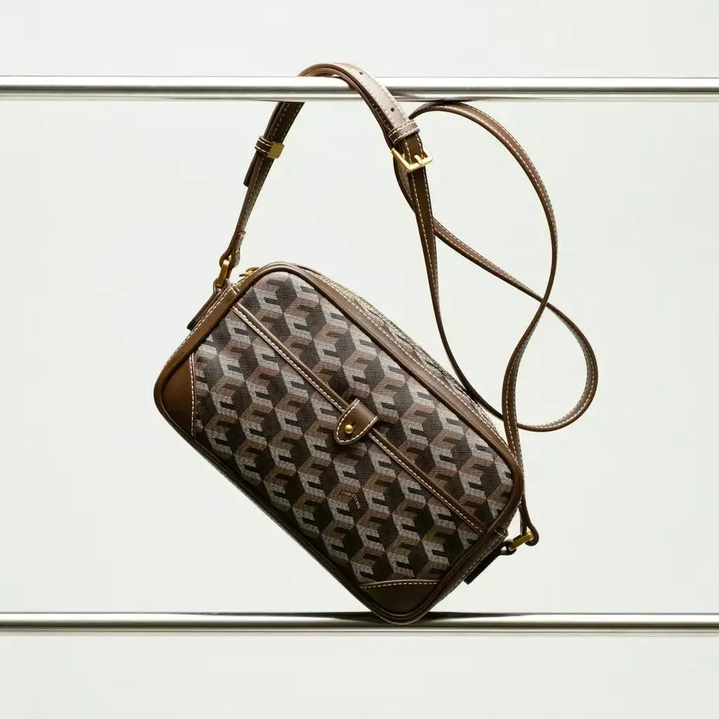 Luxury Brand Crossbody Bag For Women, Premium Leather Material, Famous Designer Spacious And Lightweight