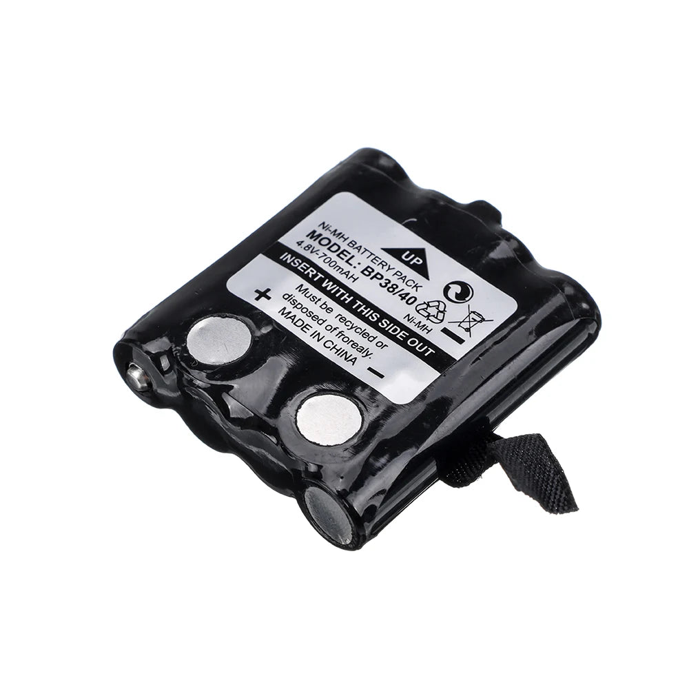 Cordless Phone Battery For Uniden BP-38 BP38 BP-40 BT-1013 BT-537 For MOTOROLA TLKR T4 T5 T6 T7 T8 Series Model 4.8v 700mAh