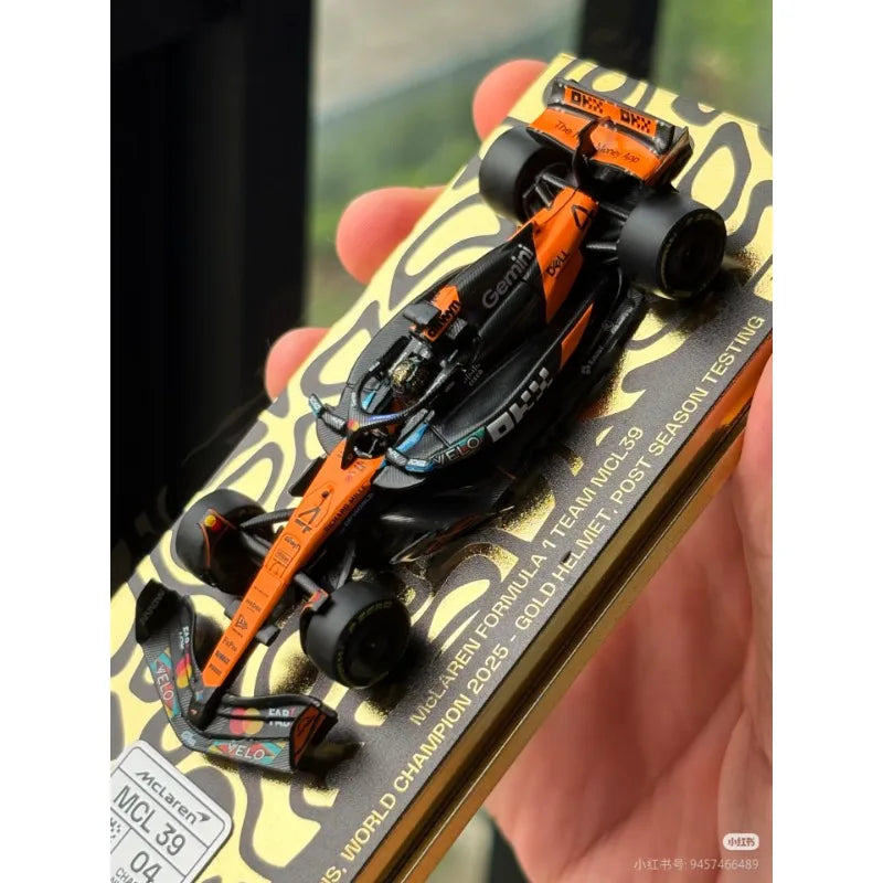 MINICHAMPS 1:64 McLaren MCL39, F1 Racing Car, Limited Edition from Shenzhen JiuZhou, Cast Alloy Model, Boys' Gift.