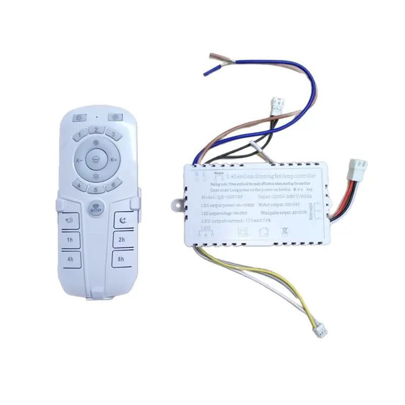 A83X-Fan Light Remote Control Ceiling Fan Light DC Inverter Ceiling Fan Lights Remote Control & 2.4G Driver Controller