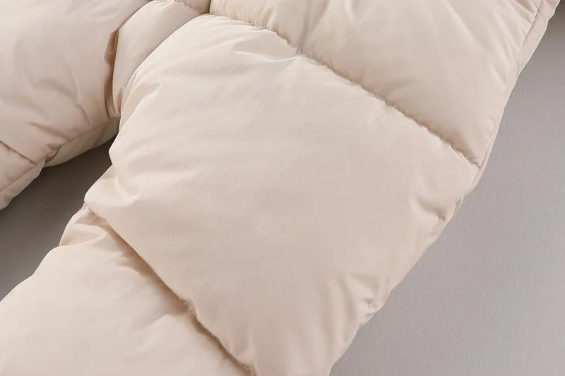 Baby ClothesChildren Clothing Boys and Girls Jumpsuits with Fleece and Cotton Jacket Outdoor Hugging Winter Cotton Clothe