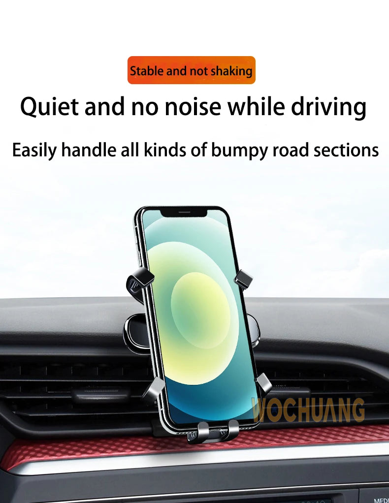 Car Phone Holder For Mazda 6 2004-2015 GPS Special Gravity Navigation Mobile Bracket 360 Degree Rotating Bracket Accessories