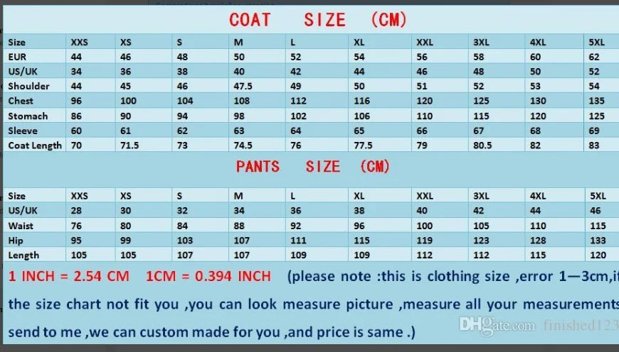 Unique Wedding Men Suits Classic One Button Tailor-Made Two-Pieces Jacket Pants Designer Groom Formal Occasion Size Customized