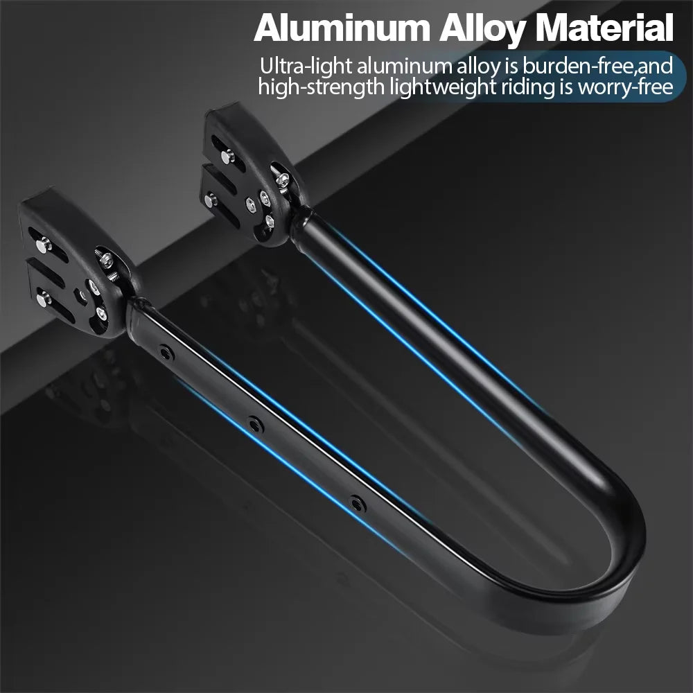 NEWBOLER Waterproof Bicycle Front Fork Bag Portable Bike Bag Bikepacking Luggage Bag Bicycle Rear Shelf Bicycle Luggage Carrier