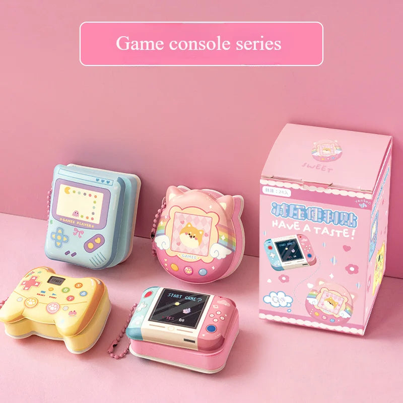 4Pcs New Stress  Mini Creative Relief Sticky Notes Modeling Book Students Portable Office Memo Can Be Pasted Note Pads