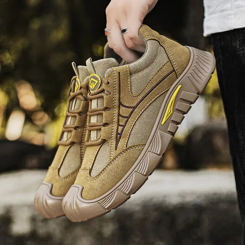 Steel Toe Shoes for Men Lightweight Work Shoes Comfortable Mens Work Boots Indestructible Safety Shoe for Men Industrial