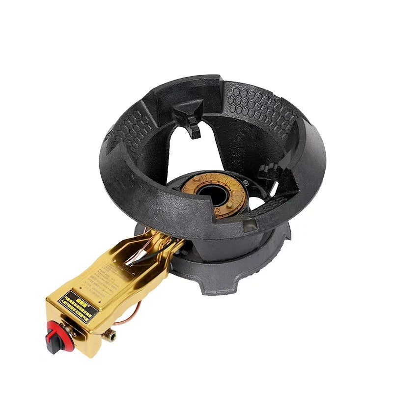 Energy-saving Kitchen Gas Stove Cooktop Hob Commercial Fierce Fire Gas Stove Single Gas Stove Liquefied Gas