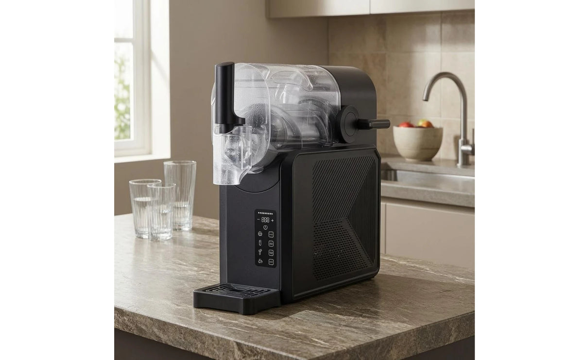Slush Machine Countertop Slush Drink Creator Chilled Drink Machine Self-Cleaning Chilled Beverage Creator Rapid Cooling