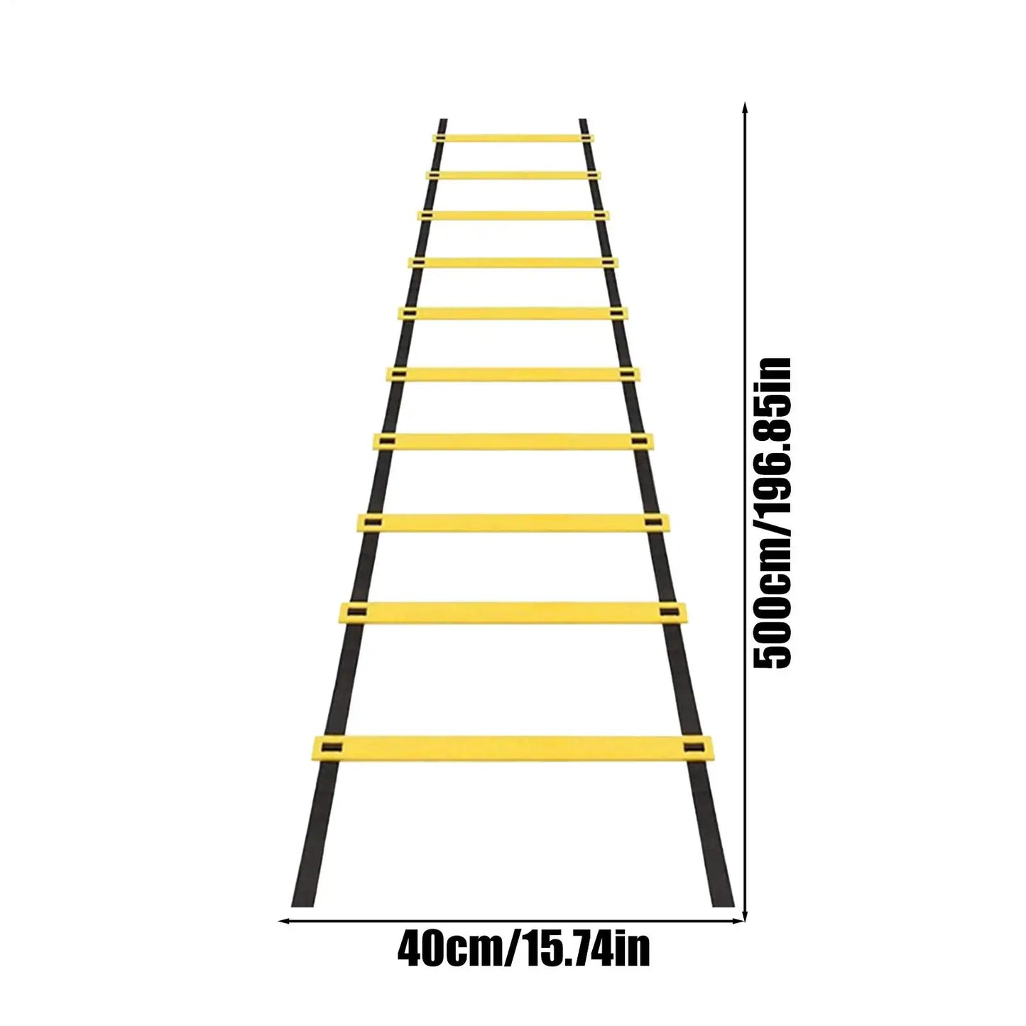 1 set Detachable Speed Agility Training Ladder for Football, Portable Sports Equipment with Improved Mobility and Coordination