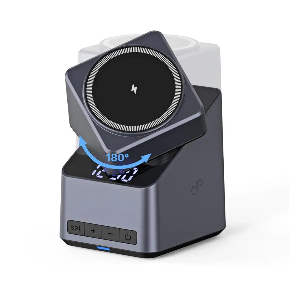 Wireless Charger Station 4 in 1 Fast Charging Dock Stand For iPhone 16 15 14 13 12 iWatch 9 8 7 Pro Airpods