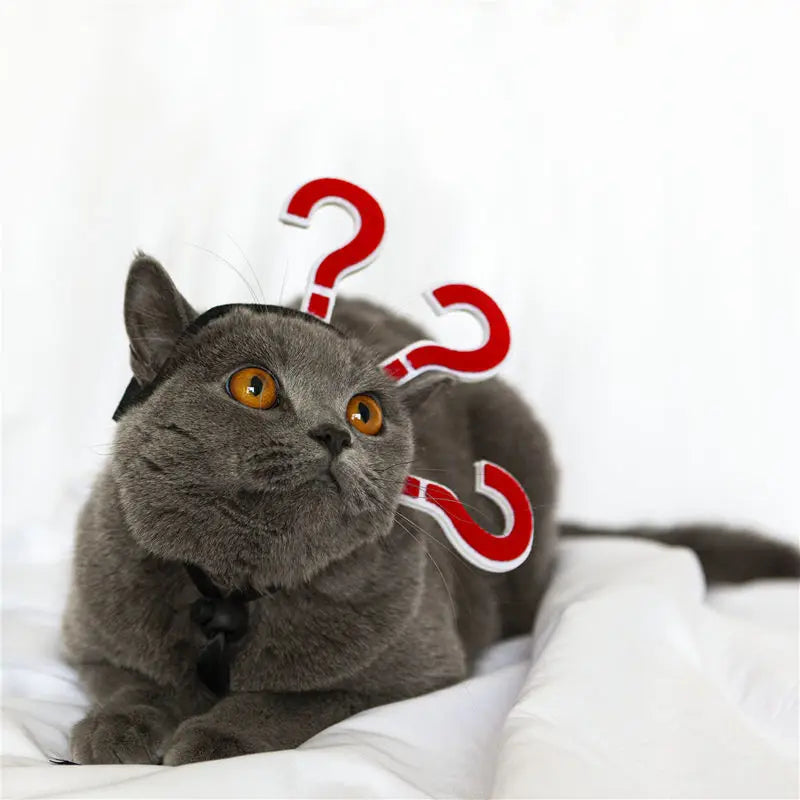 Pet Costume Funny Headwear for Cat Puppy Dog Halloween Photography Props Party Supplies Pet Accessories