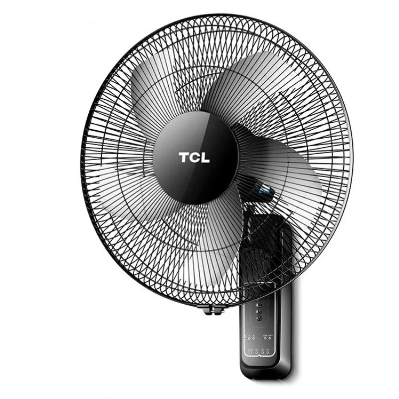 No Need To Install Wall Mounted Electric Fans Remote Control Circulation Fan Dormitory Household Shake Head Large Wind Wall Fans