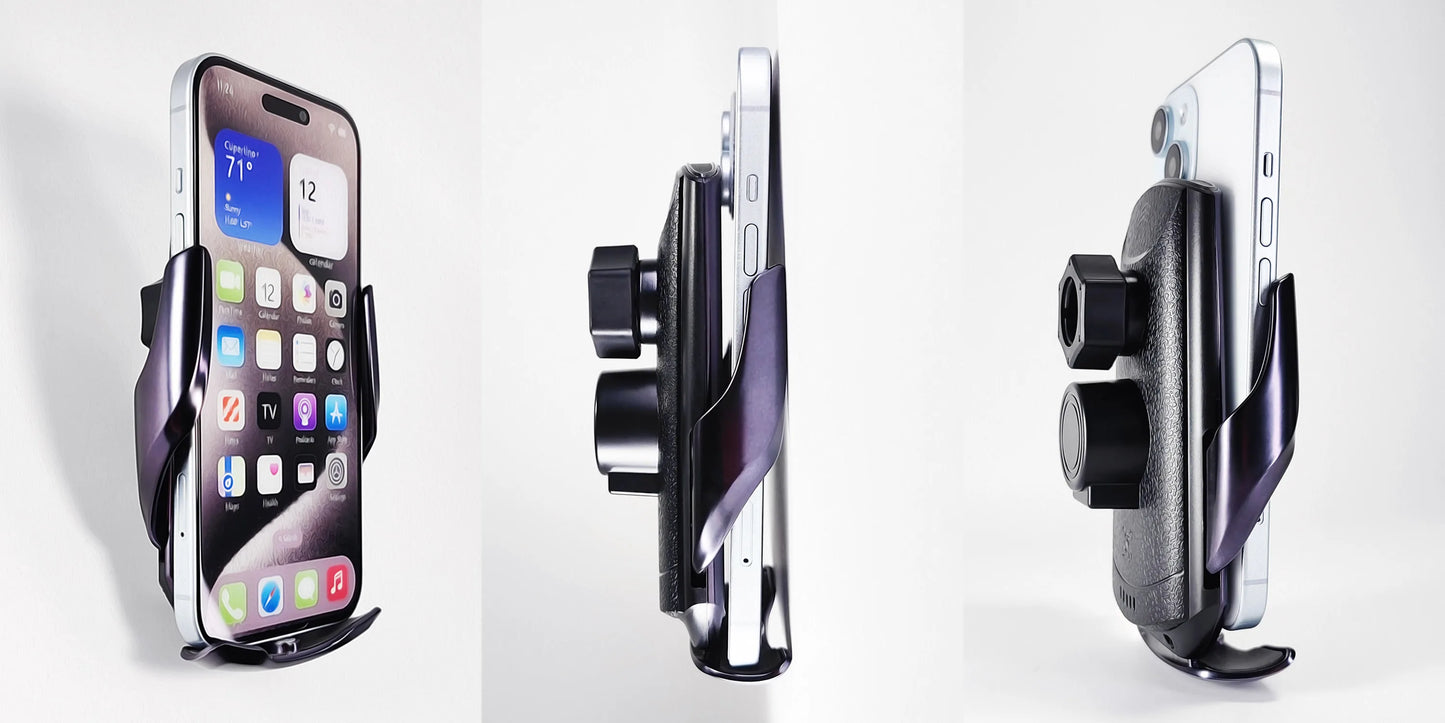 Car Phone Holder For Volkswagen VW Golf 8 MK8 2021-2024 Mobile Phone Mounts Car Wireless Charging Special Fixed Base Accessories