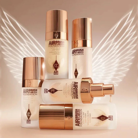 Charlotte Tilbury Liquid Foundation Super Grinding Bottle Oil Control Skin Beautifying Waterproof Sweat-proof Anti Rubbing Daily