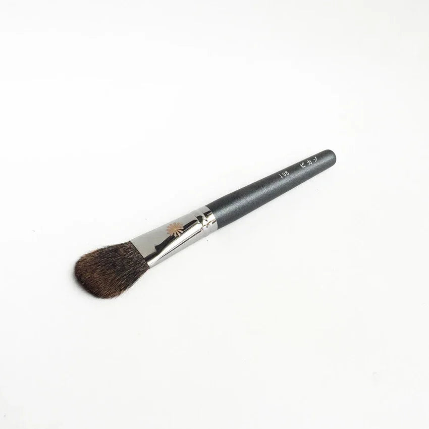 PA Luxury Blush Brush 108 Round Squirrel Hair Blusher Powder Makeup Brush Beauty Cosmetic Tool