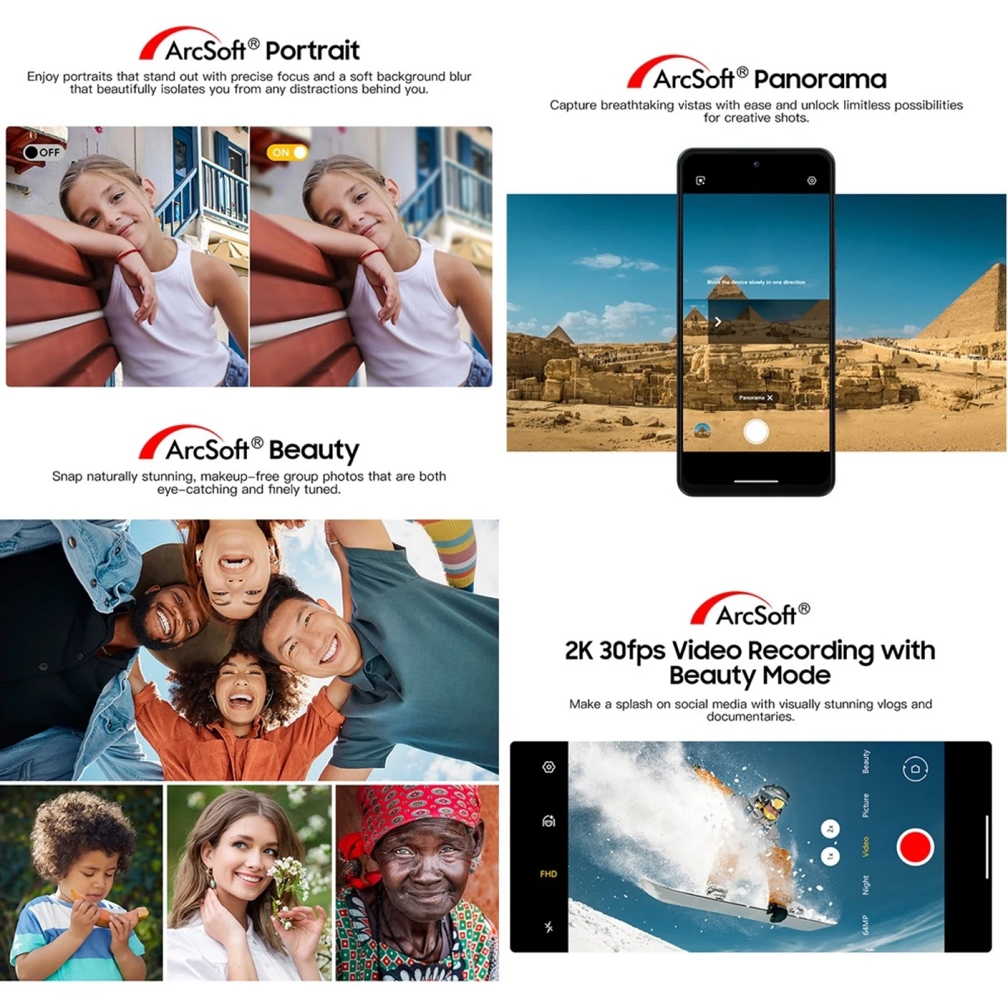 Blackview SHARK 8 Unlocked Smartphone Android13 Helio G99 Mobile 8GB+256GB 6.78'' 2.4K Display 120Hz 64MP 5000mAh 33W NFC