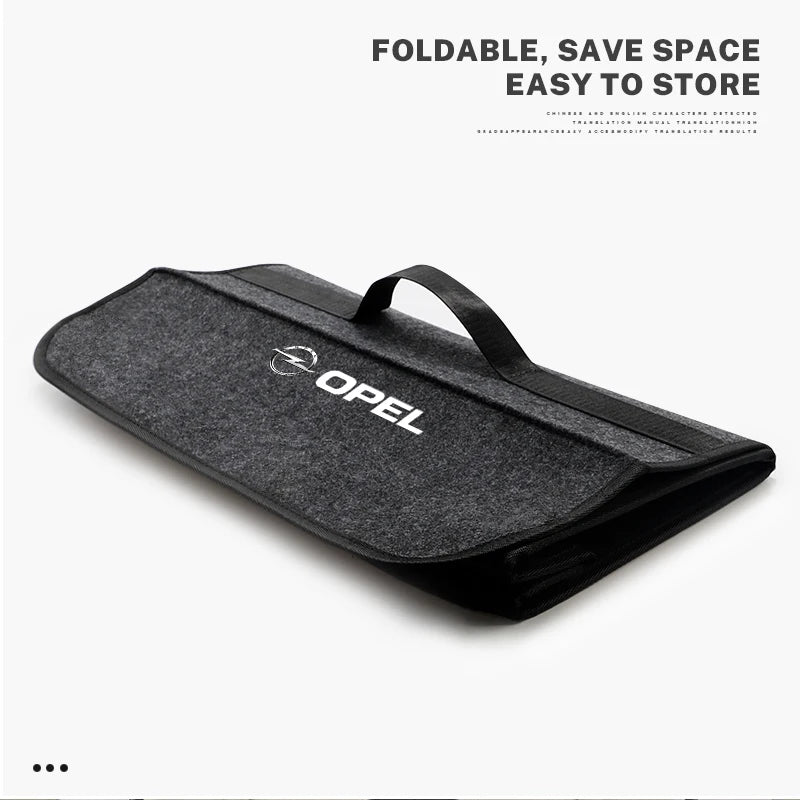 Opel Car Organizer Bag Storage Tool Trunk Box Car Accessories For Corsa D Adam OPC H Astra Mokka G Zafira A DX J Antara C Junior