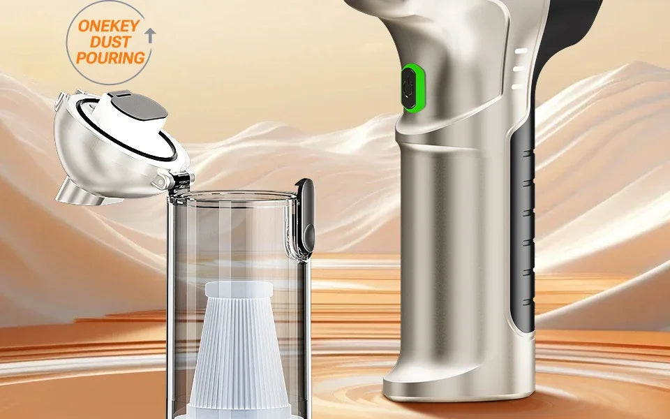 2025 SZUK Car Vacuum Cleaner 9998700PA Powerful Suction Mini Handheld Vacuum Cleaner Type-C Portable Vacuum Cleaner for Car Home