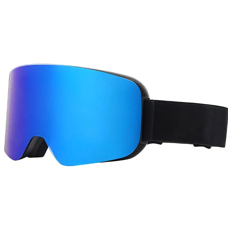 Adult Ski Snowboard Goggles Unisex Double Anti-Fog UV400 Cylindrical Lens Skiing Eyewear Mask Snow Protection over Glasses