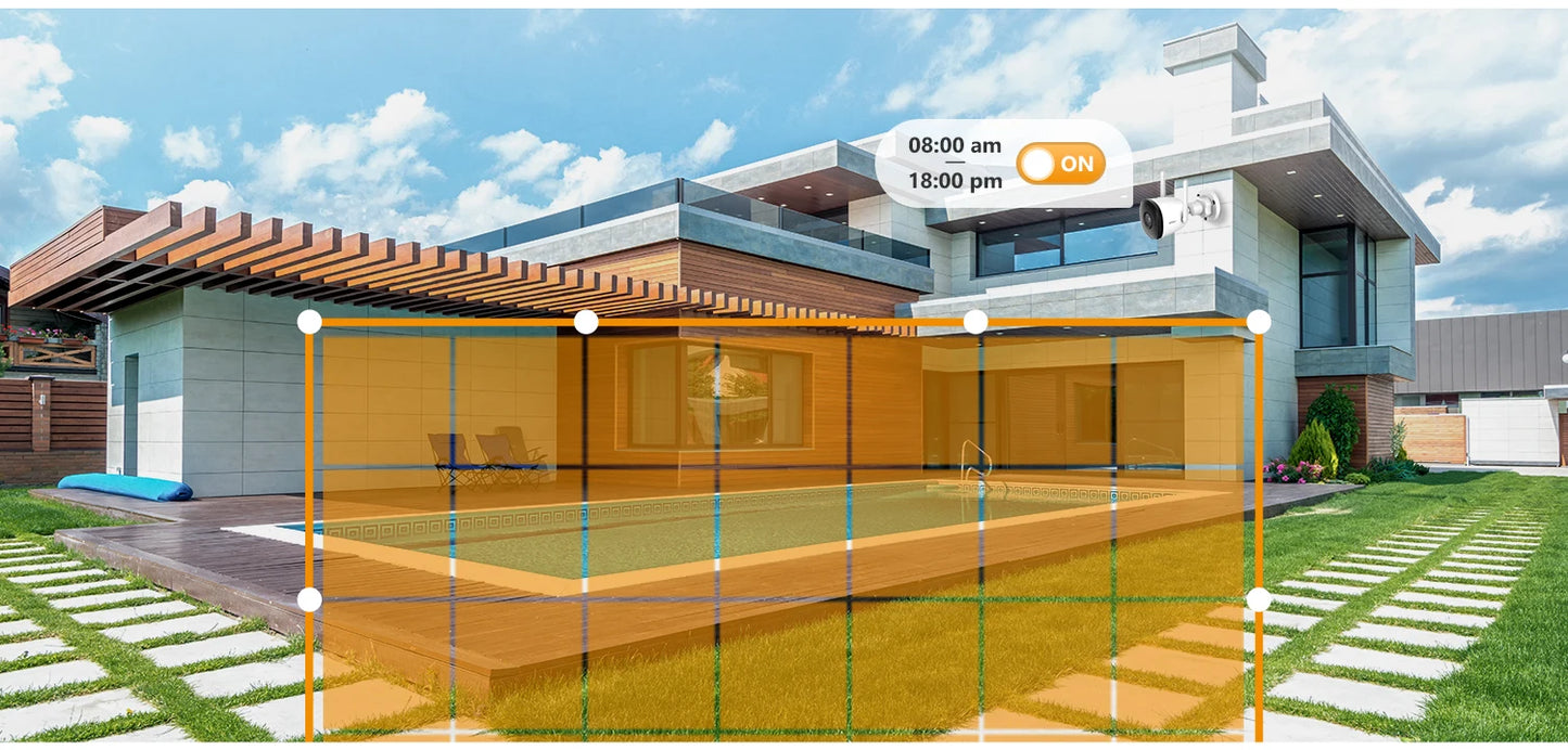 IMOU Outdoor Bullet 2C 4MP Wifi Camera Weatherproof AI Human Detection Outdoor Surveillance ip Camera