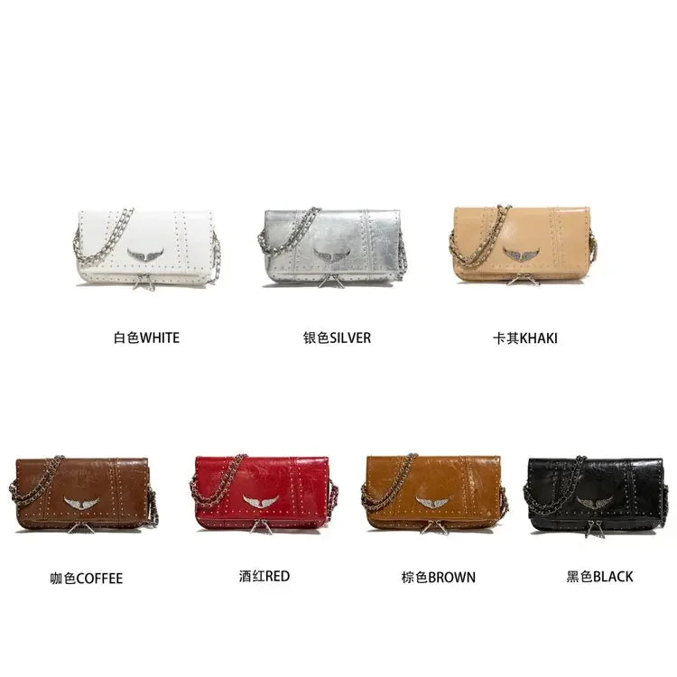 2026 Commuter Crossbody Diaper Bag Women's Luxury Leather Tote Vintage Minimalist Designer Large Capacity Elegant Durable