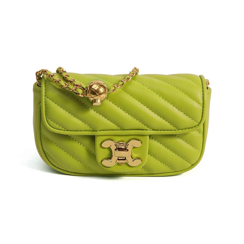 Fashion Women's Bag 2024 New Luxury Designer Bags Adjustable Shoulder Strap Women Shoulder Chain Bag