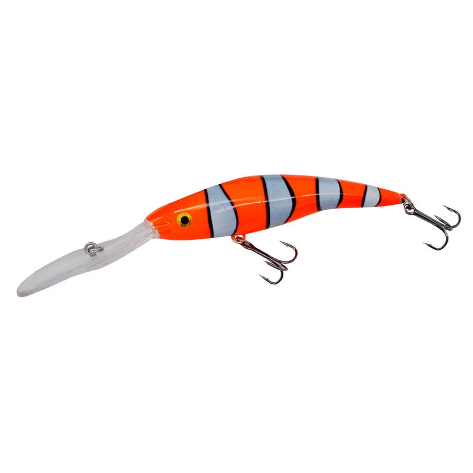 1PCS 14/20G 135/155MM Minnow Fishing Lure Wobbler Artificial Bionic Fish Swimbait Deep Tail Dancer Super Diving Hard Bait