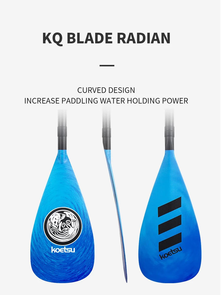 KOETSU [Full Carbon Fiber SUP Paddle] Light as a feather, strong as steel Switch between racing and cruising at will
