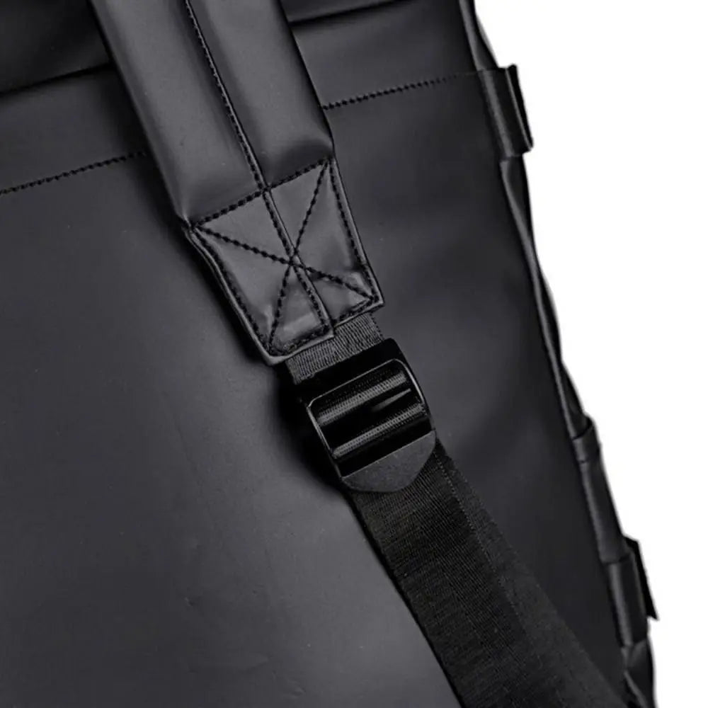 Large Capacity Sports Gym Bag Waterproof Multipurpose PU Leather Backpack Storage Pack Dry Wet Separation Travel Shoulder Bag