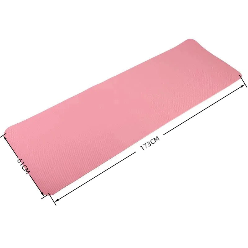 1PC Thick Yoga Mat Anti-skid Sports Fitness Mat 3MM EVA Comfort Foam Yoga Mat For Exercise Yoga And Pilates Gymnastics Mat
