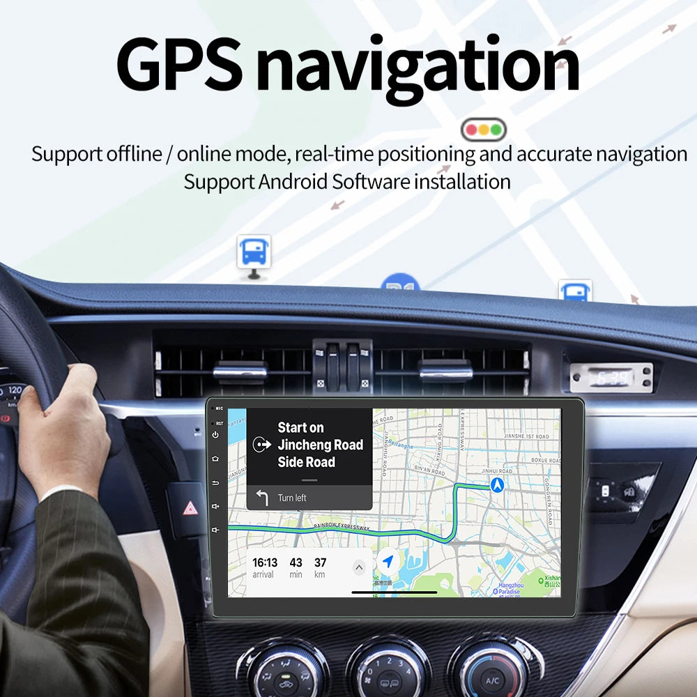 7"/9" 1 DIN Android 11 Car Radio Stereo Multimedia Video Universal Player 2G 32G WIFI GPS Bluetooth Mirror Link