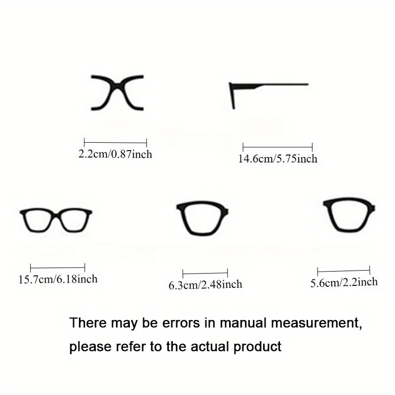 Fashion Glasses for Women Fashion Accessory for Casual Attire Stylish Glasses Minimalist Design