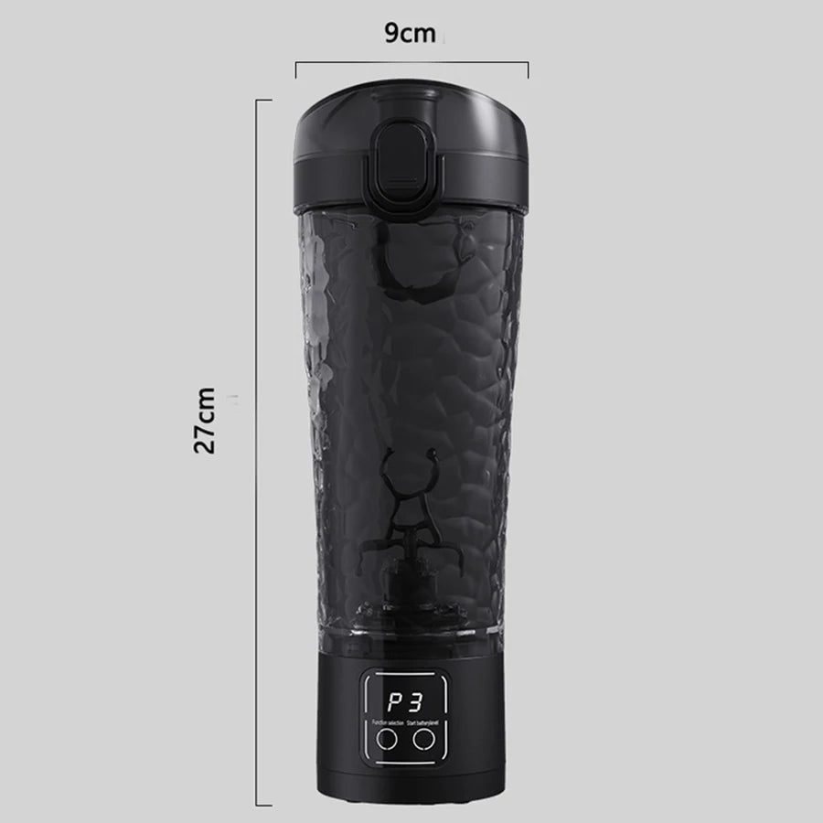 USB charging electric protein powder mixing cup, office coffee cup, rocking cup, fitness sports water cup, cycling kettle
