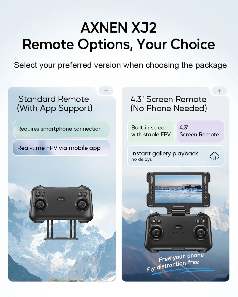 XJ2 Mini Drone 8K HD Camera, Foldable Brushless RC Quadcopter, Remote Control Toy for Kids Teens Beginners Gift Drone