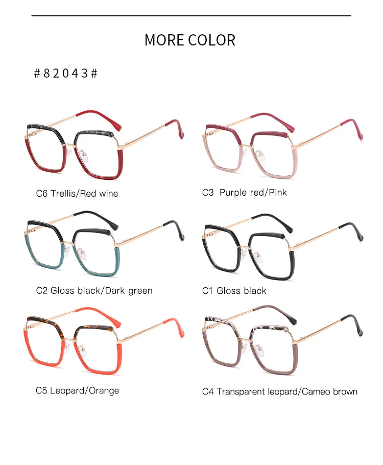 82043 Young Lady Cat Eye Eyeglasses Frame Adolescent Eyewear Eye Readig Protection Girl Glasses Graduation Delicate Gift