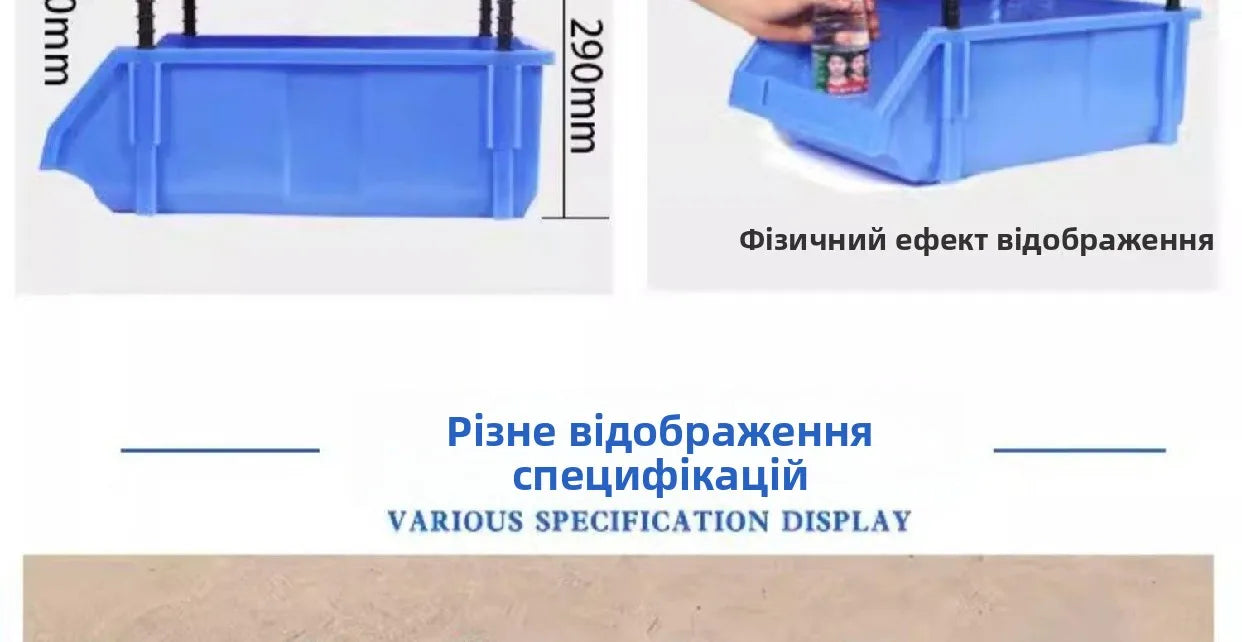 Plastic Combination Hardware Screw Storage Box Parts Organizer Toolbox Warehouse elf Storage Case Modern Sle Universal Use