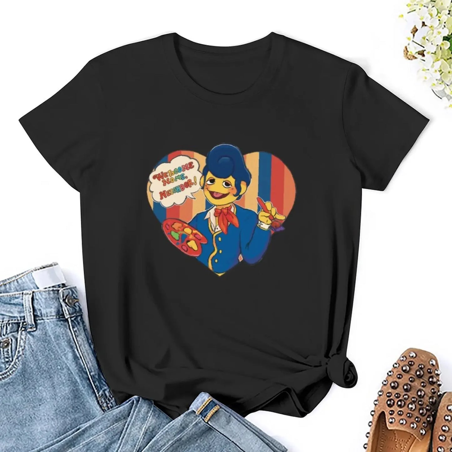 Wally Darling T-shirt lady clothes funny female western t-shirt dress for Women